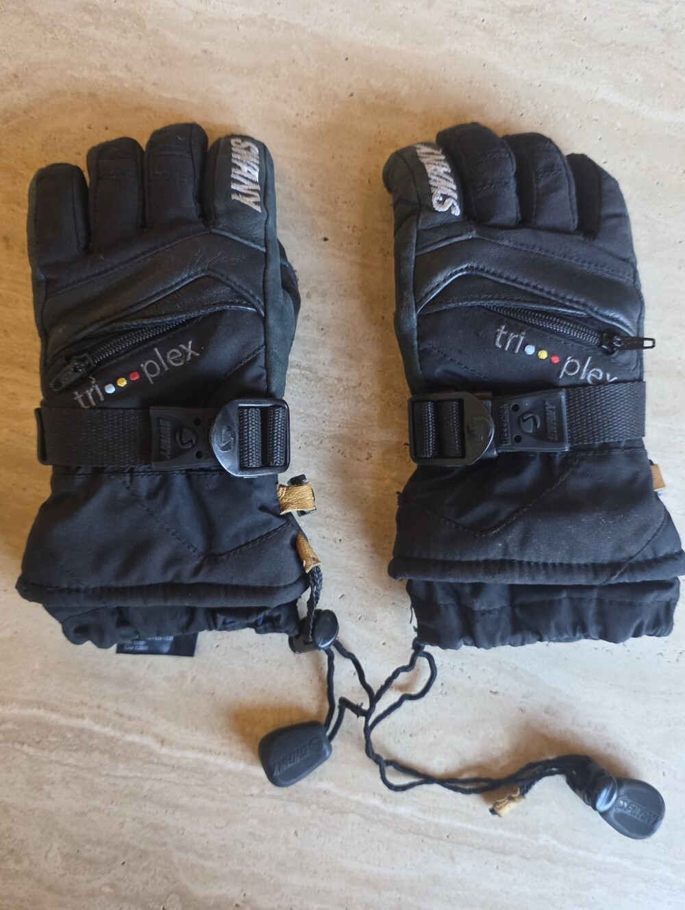 Swany Junior X-Change Moisture-Wicking Quick-Drying Snow Ski Gloves - Youth XS
